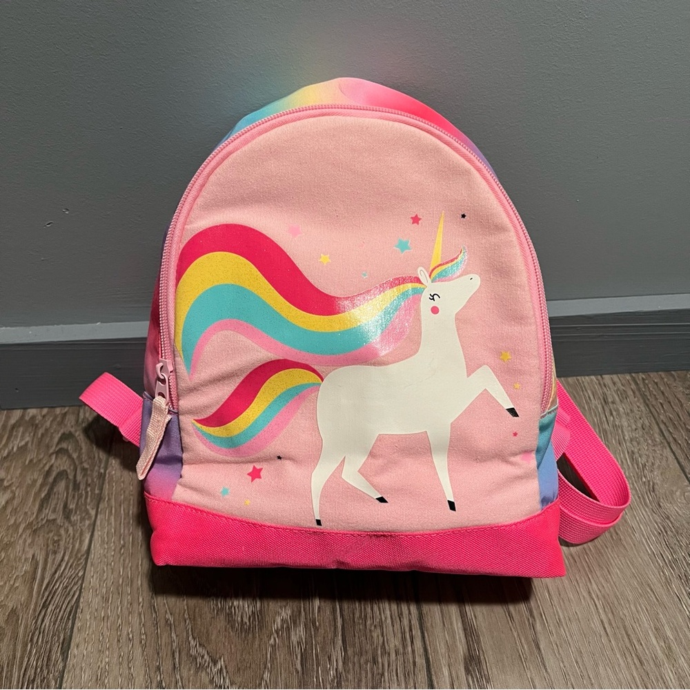 Kids rainbow unicorn backpack